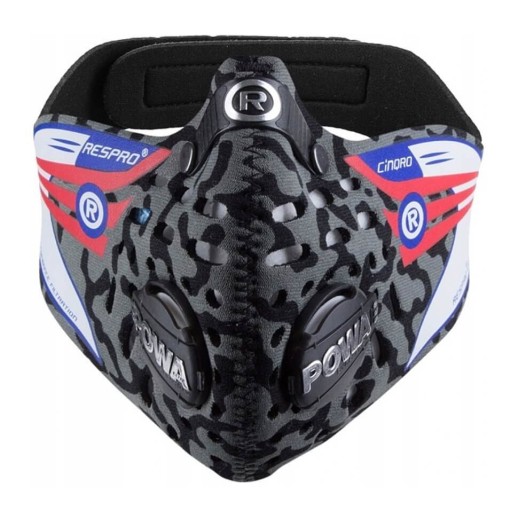 Маска респиратор Respro® Cinqro™ камуфляж,  камуфляж.