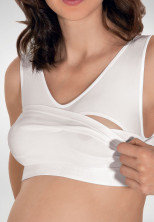 Топ для кормящих мам без швов и застежек RelaxMaternity 5700. Relaxsan