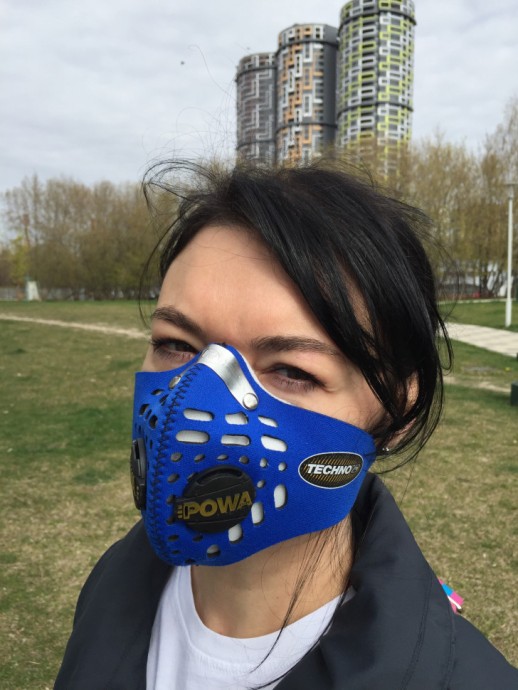 Маска респиратор Respro® Techno™ черный