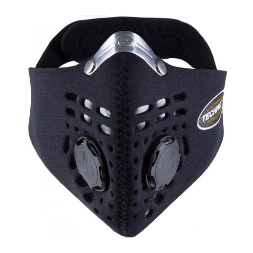 Маска респиратор Respro® Techno™ красный в упаковке.