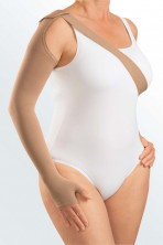 Рукав комбинированный с перчаткой с наплечником  и ремнем Mediven harmony