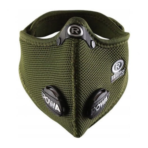 Маска респиратор Respro® Ultralight™ оливковый.