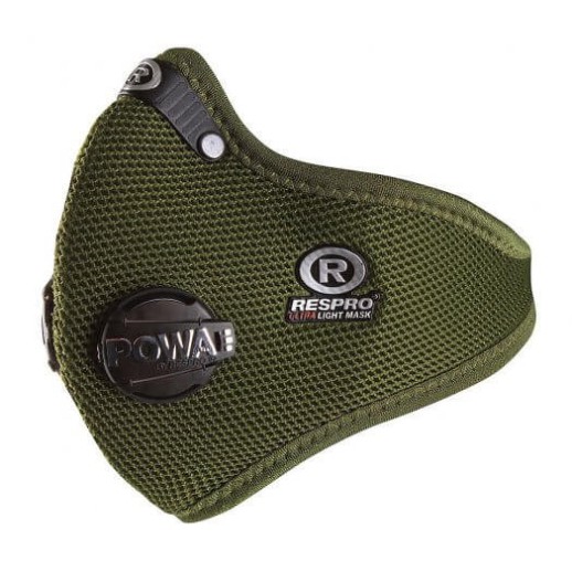 Противоаллергенная маска респиратор Respro® Ultralight™, чёрная S