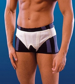 Бандаж для удержания и лечения паховой грыжи Orlett HB-484