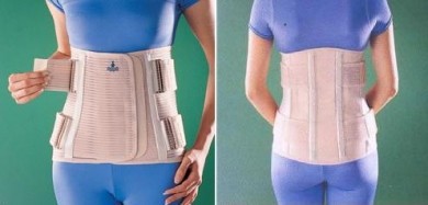 Бандаж жесткий для нижне-грудичного и пояснично-крестцового отдела позвоночника Oppo 2163