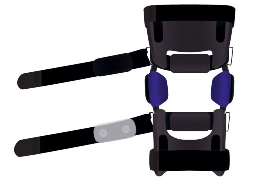 Рамный коленный ортез из гибкого термопластика, Orliman