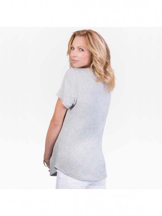 Футболка для кормления Perfect Nursing Tee Grey L (50-52)