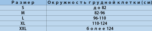 Бандаж ортопедический на грудную клетку ( м ), арт. AB-206 M