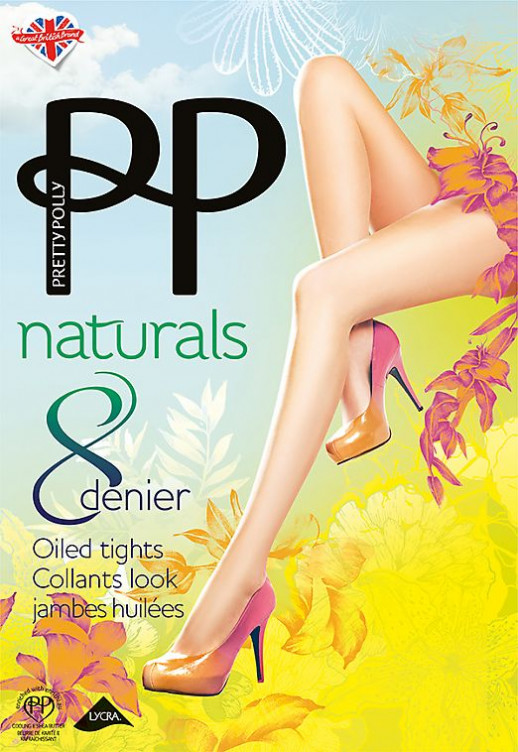 КОЛГОТКИ PRETTY POLLY NATURALS 8 DEN OILED APA7
