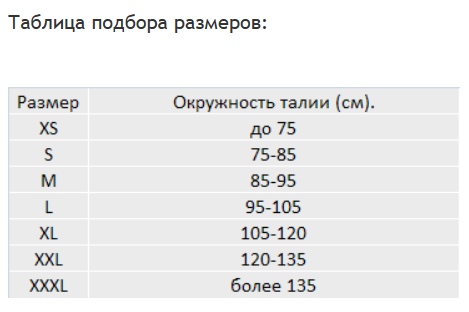 Бандаж послеоперационный, абдоминальный (стомический) Orlett AB-309(S)