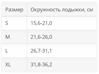 Голеностопный бандаж 2504 OPPO