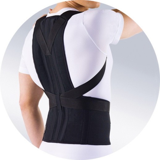 Корректор осанки с 2 металлическими, моделируемыми ребрами жесткости КО-110, Orto