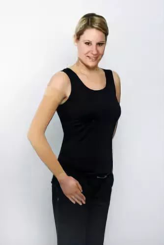 Рукав компрессионный с силиконовой резинкой Sigvaris Traditional